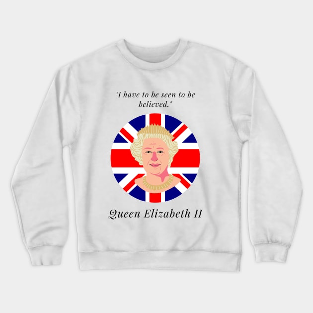 RIP Queen Elizabeth Crewneck Sweatshirt by firstsapling@gmail.com